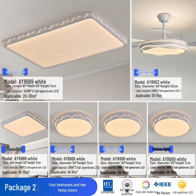 2025 Modern Minimalist Ceiling Light - Cream Style Living Room Main Light