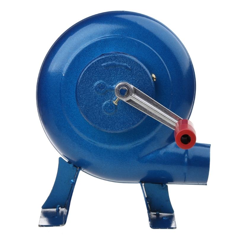 Outdoor Cooking BBQ Fan Portable Hand Crank Fan Air Blower Grill Picnic Camping Stove Accessories Barbecue Fire Tools