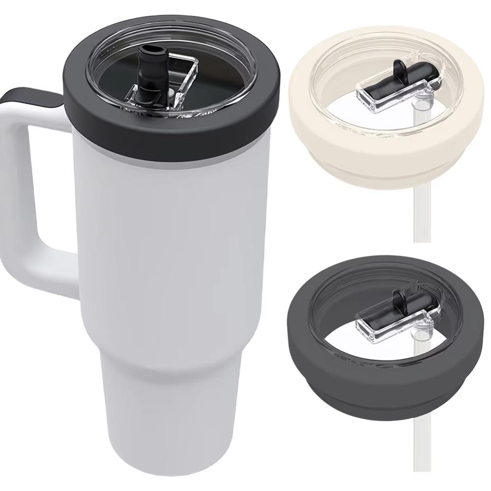 Auslaufsicherer Becher mit Klappdeckel und Strohhalm 30oz Becherdeckel Ersatzdeckel für Sportarena