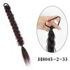 MISS WIG Synthetic Long Braided Ponytail Hair Extension Hairpiece Heat Resistant Fake Hair Ponytail For Women Use