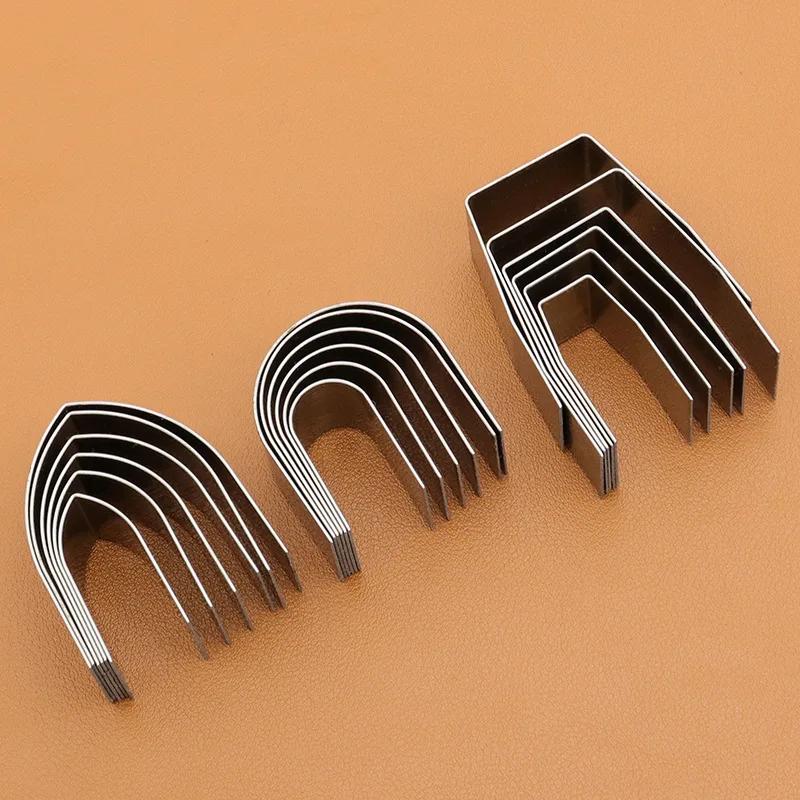 18 Leather Corner Punch Set, High Carbon Steel Circle Cutter Tool Kit  Cutting for Wallet Belt Purse Handmade DIY Leather Craft