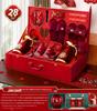 Bridal Dowry Box Set: Complete Red Wedding Toiletries & Gifts