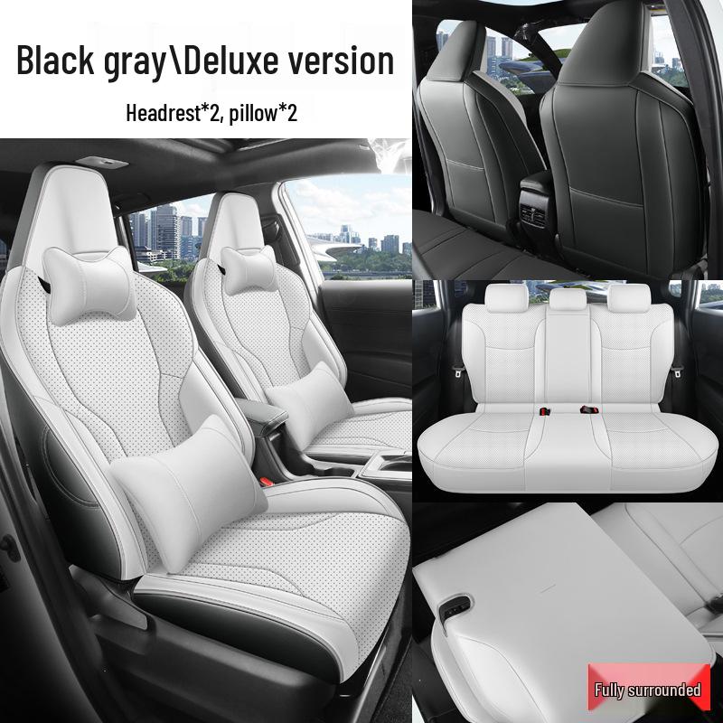 Toyota Corolla Ruifang Seat Covers: Universal, Year-Round Fit for 26 Models, Fully Enclosed Interior, Car Seat Cushions and Mat Covers.