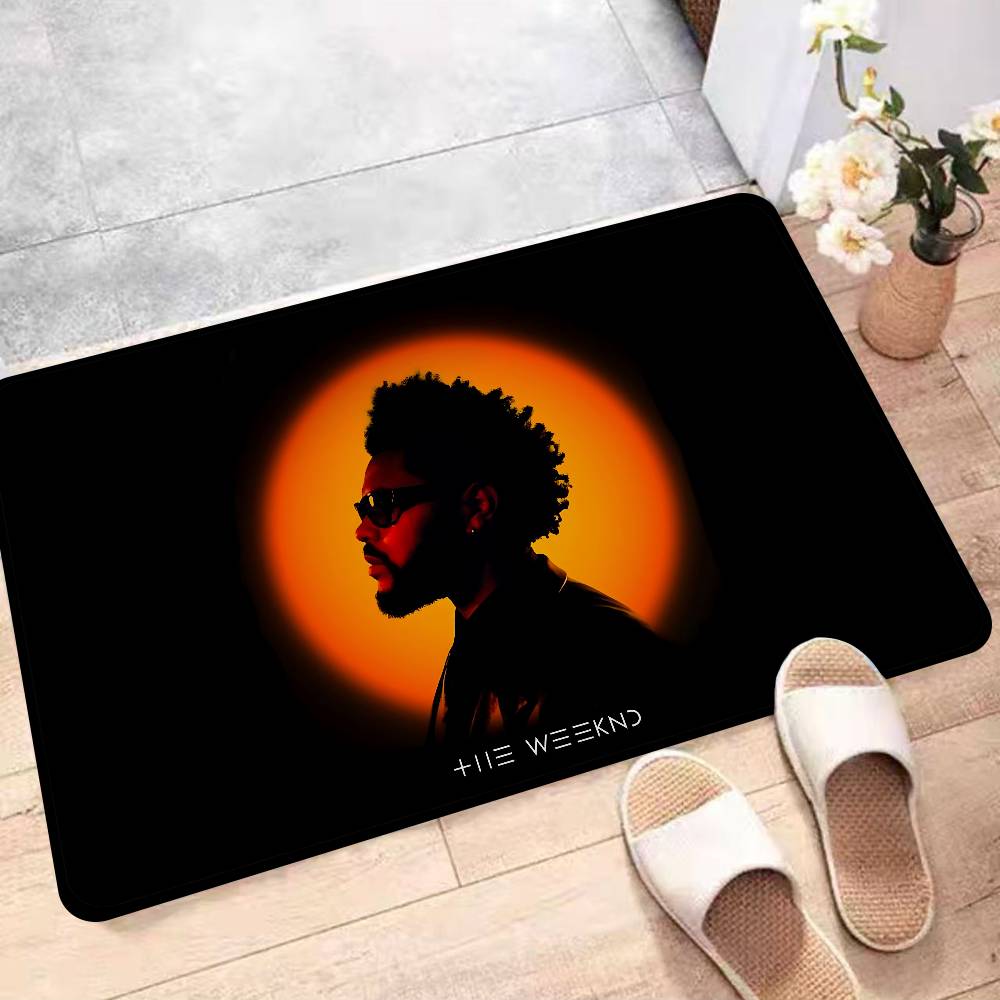 The Weeknd Floor Mat Rectangle Anti-slip Home Soft Badmat Front Door Indoor Outdoor Mat Welcome Doormat