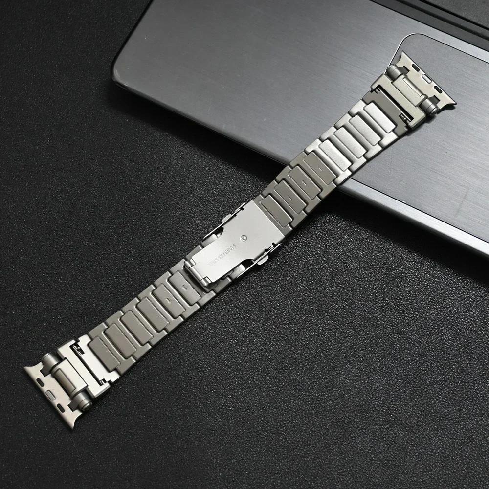 Titanium Strap for Apple Watch Ultra 3 2 49mm Band Series 11 10 46mm 8 9 7 se 6 Watchband for iWatch ultra 49 44mm 45mm Bracelet