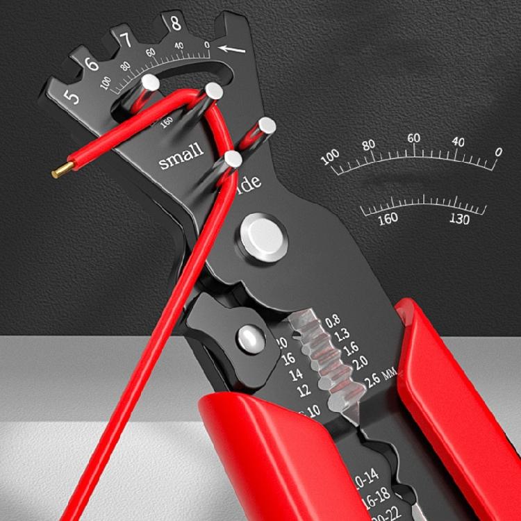 Wire Stripping Multifunctional Pliers Bending Wire Stripper Wrench Cable Cutter Crimper For Cable Cut Crimping