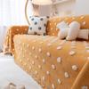 Three-Dimensional Fur Ball Chenille Sofa Cover Towel Four Seasons Universal Full Covered Sofa Cushion Non-Slip Sofa Cover Cover Towel