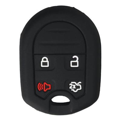 Durable Silicone Case 4/5 Buttons Car Key Box Accessories Car Key Cover for Ford Car