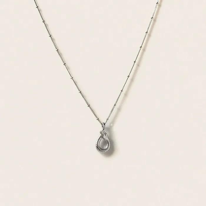 Circle Snake Necklace