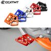 Motorcycle Folding Rear Brake Pedal Tip Plate For BETA RR RRS 200-500 For SHERCO SER SEFR SE SEF SC SCF For KTM XC XCF EXC EXCF