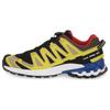 XA Pro 3D V9 Fabric Abrasion Resistant Breathable Low Top Outdoor Shoes Men's Black Yellow 471190