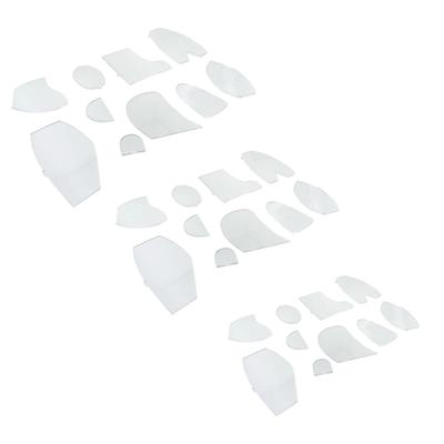Juego de Reglas Plantilla de Oso de Memoria de 10 Piezas Regalos de Costura para el Hogar Patrones de Costura