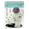 Glow-In-The-Dark Astronaut Stars Toilet Seat Wall Stickers Toilet Toilet Decoration Self-Adhesive Wall Stickers