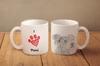 Pumi, Hungarian Pumi, Hungarian herding terrier - cup with a dog, cute cup with graphics, a gift with your photo from the Art-Dog brand