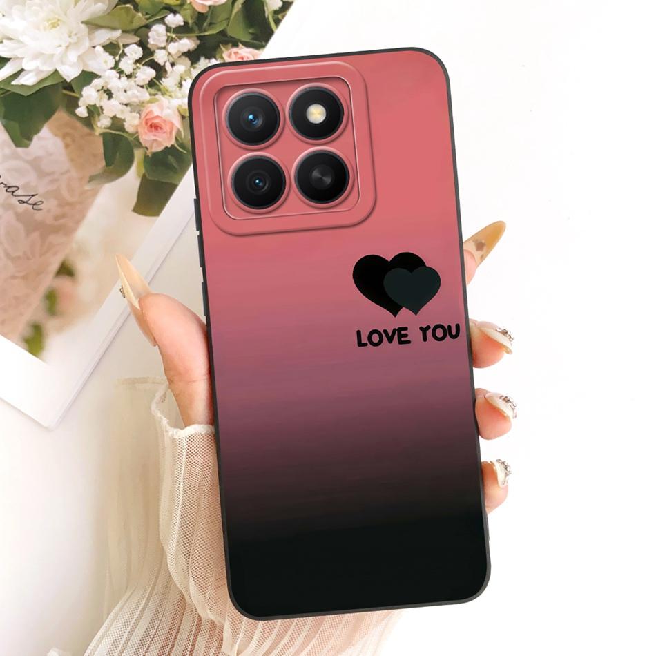 Für Honor X8c Mode Dämmerung Strand Malerei Handyhülle Für Honor X8C 4G ABR-LX1 LX2 LX3 Weiche Silikonhüllen Stoßfänger