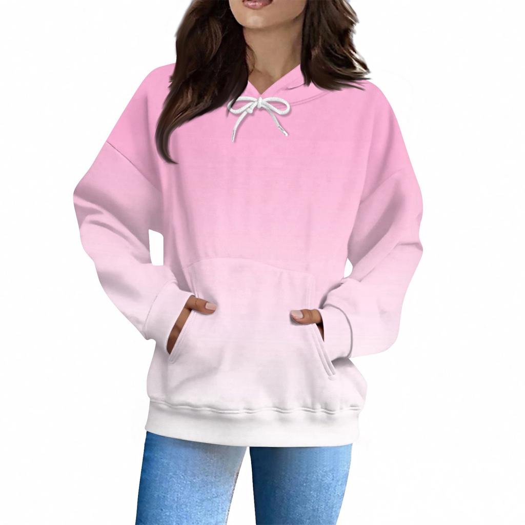 Women's Fashion Daily  Casual V-Neck Long Sleeve Printed Top