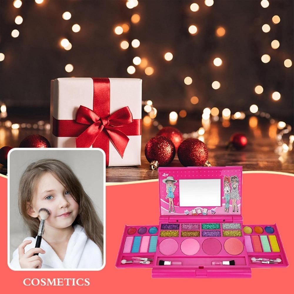 Kit di trucco per bambini per bambine Trucco finto per bambine Kit di trucco per bambine Regalo di compleanno di Natale per bambine