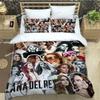 Lana Del Rey Bettwäsche Set Druck Mit Kissenbezug Bett Weiche Bettdecke Weich Einzel Doppel Queen Super King-Größe Abmessungen Abmessungen Luxuriöses Geburtstagsgeschenk