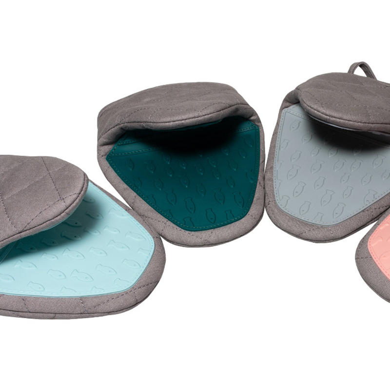 Fish Shaped Silicone Anti Scald Oven Gloves Kitchen Silicone Gloves Tray Dish Holder Oven Gloves Multi-purpose Gloves 1PCS