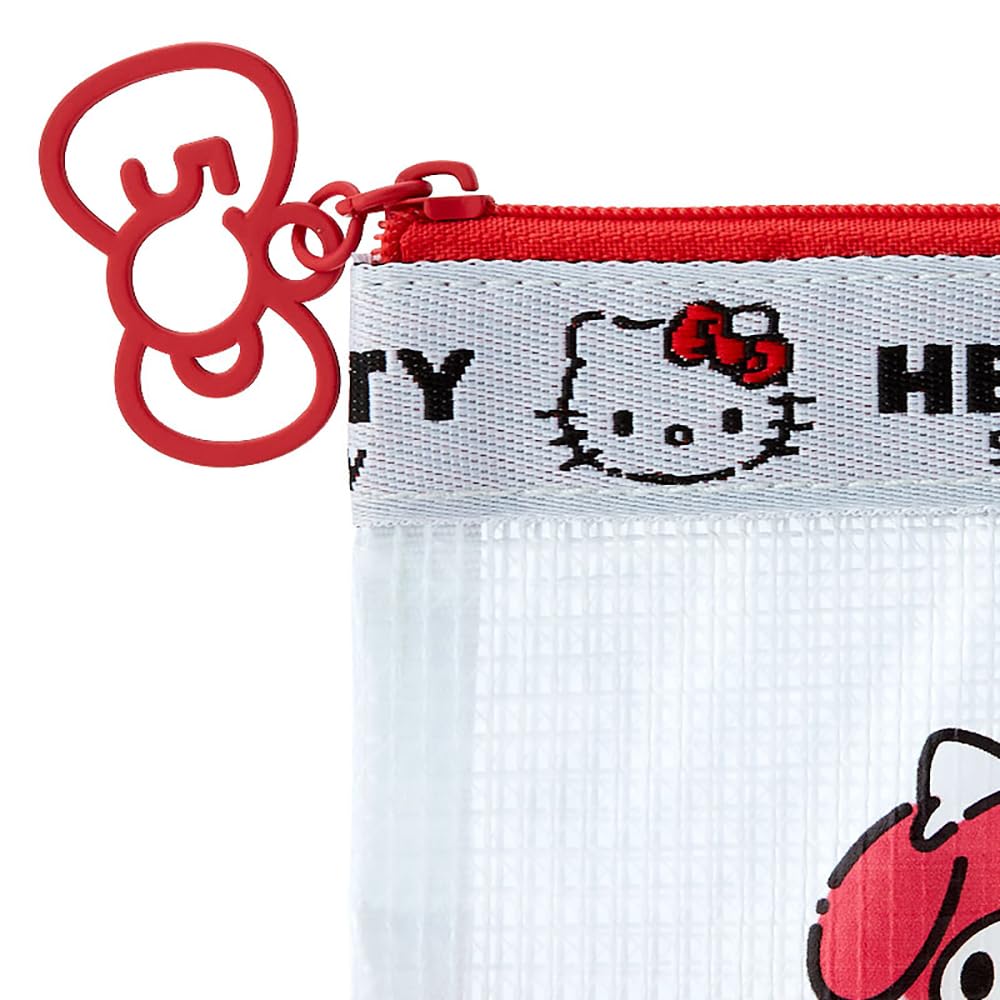 Sanrio Hello My Melody My Melody Vinyl Flache Tasche 10 x 13 x 1 cm 129321 Alle!