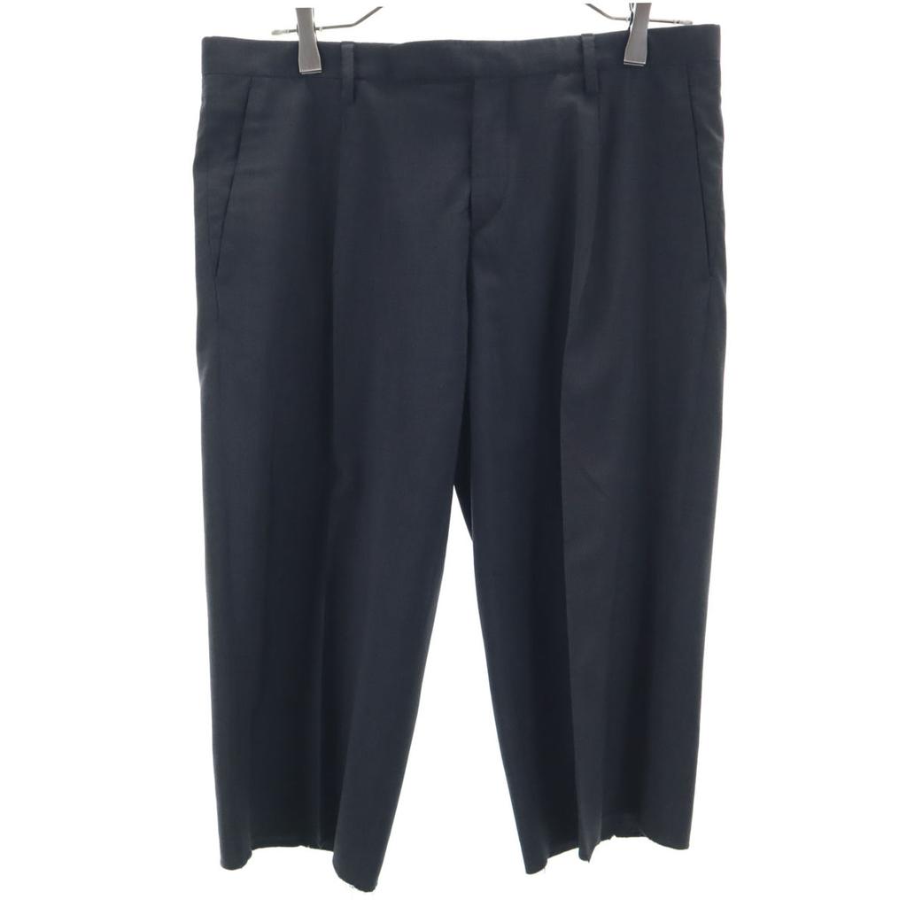 MIUMIU Made In Italy Slacks Shorts 46 Charcoal Gray Women Used