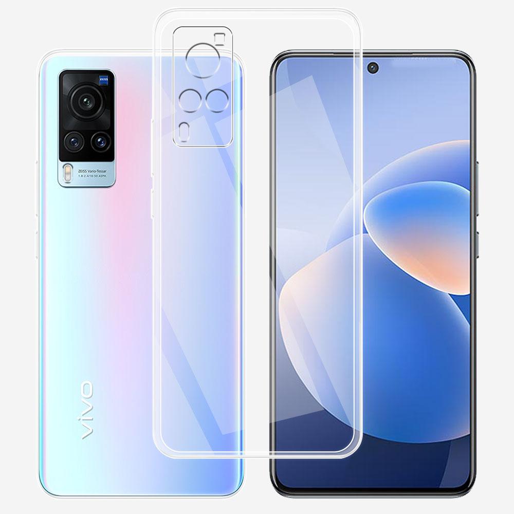 For Vivo X60 Pro Global Case Clear Silicone Soft TPU Phone Cover For Vivo X60 Pro China Funda X60 Pro China Transparent Coque