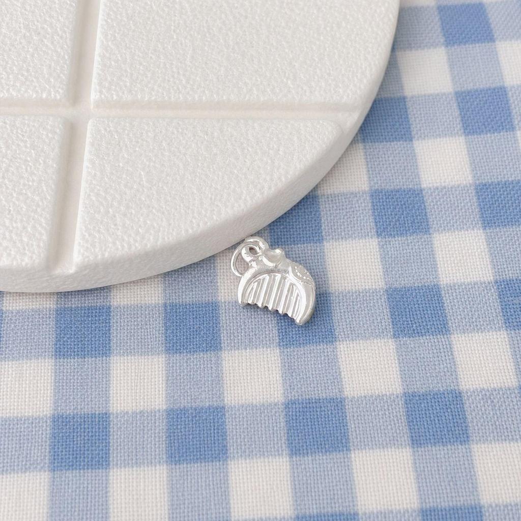Sterling Silver 999 Retro Auspicious Pendant: Fu Character/Flower Lock Styles