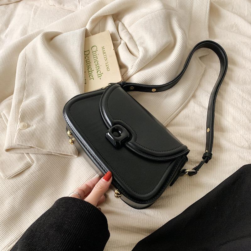 

Весенняя новая сумка-конверт женская сумка универсальная модная сумка-мессенджер с высоким чувством стиля женская сумка чёрный