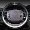 Microfiber Leather Car Steering-Wheels Cover 38cm 15" For Citroen C2 C3 C4L C5 C-Elysee C-Triomphe C1 C4 C3-XR Auto Accessories