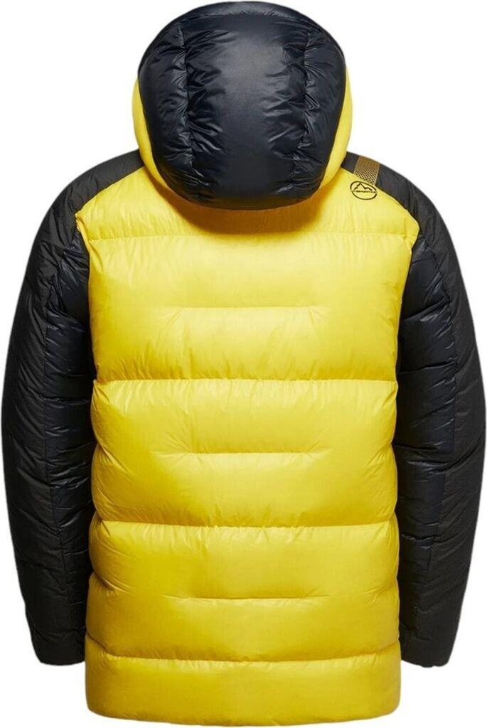 Jacket La Sportiva Olympus Tech Down Parka Black-yellow K00Y00