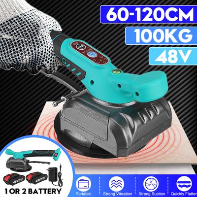 48V DC Tile Tiling Machine Vibrator Suction Fit For 100KG 120x120cm Ceramic Floor