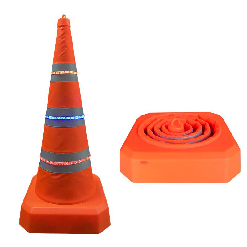 Aokewen 62cm Retractable Rechargeable Traffic Cone