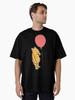 Winnie the Pooh Winnie the Pooh Pattern with Red and Blue Balloons Oversized T-Shirt
