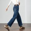 Demana Women's Warm Fleece Lined Straight-Leg Jeans