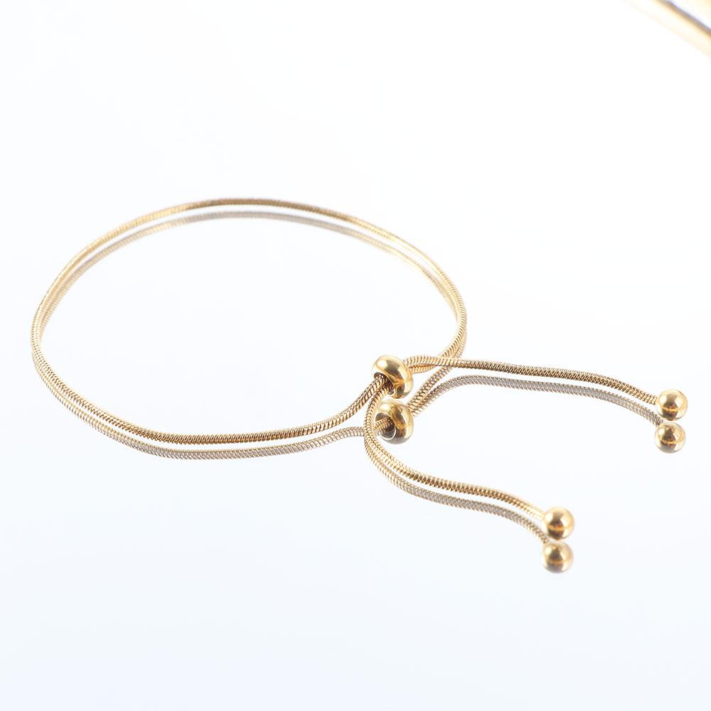Beads Girls Party Accessories Pull-out Anklet For Women Gift Adjustable Bracelet Fashion Jewelry