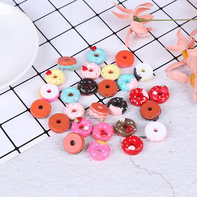 10 Stück 1:12 Puppenhaus Miniatur Süßigkeiten Donut Brot Puppenhaus Küchendekor