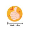 100-500Pcs Encouragement High-Standard Reward Premium-Quality Stickers High-Standard Thumbs First-Class Up Superior-Grade Rewarded Youngsters