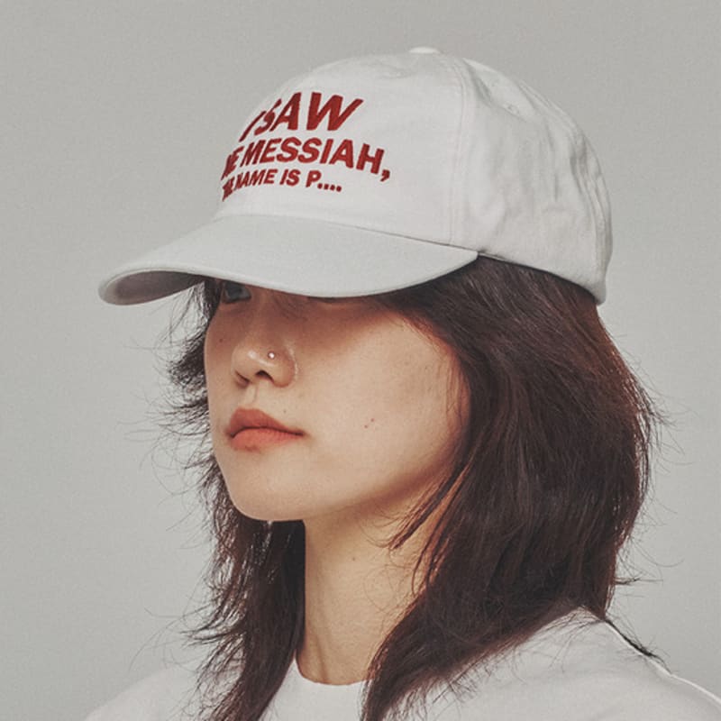 

MY NAME IS PETER 6-PANEL MESSIAH CAP - WHITE OS