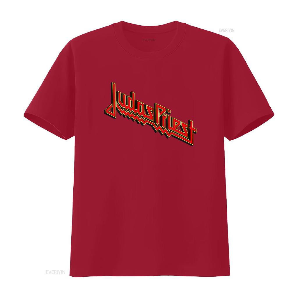 Metal Band Judas Priest T Shirt Rock Music Softstyle Concert Merchandise Heavy Fashion Top Vintage Washed Homme Stylish