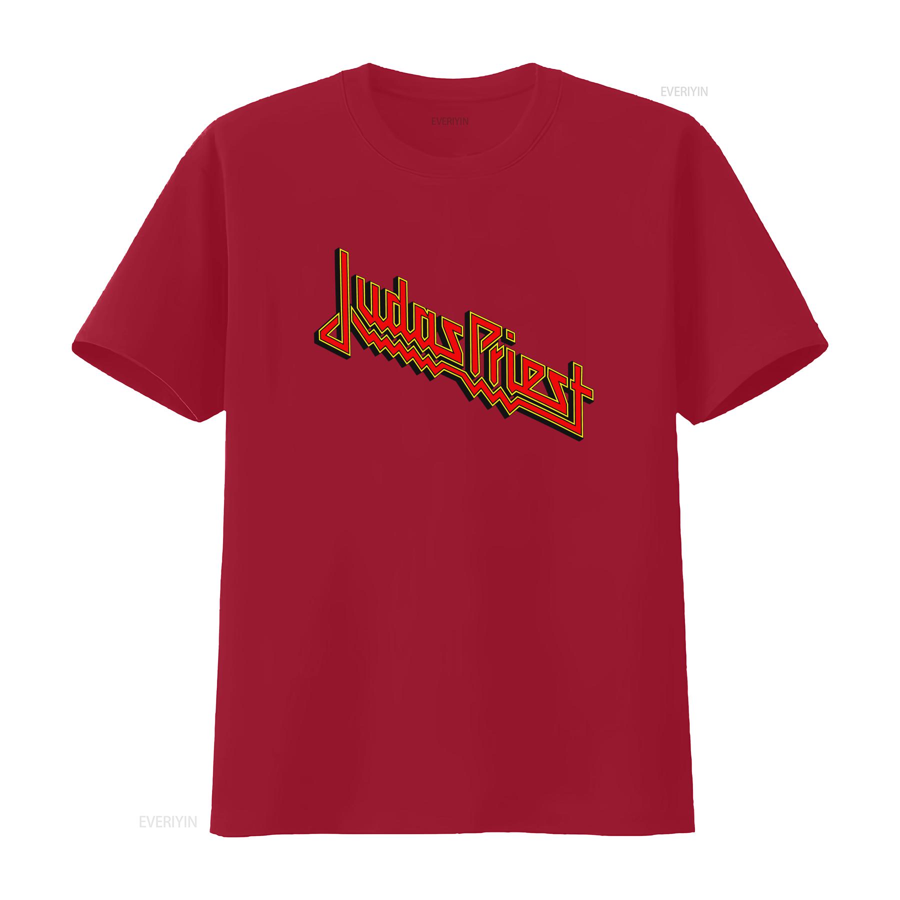 

Metal Band Judas Priest T Shirt Rock Music Softstyle Concert Merchandise Heavy Fashion Top vintage Washed homme Stylish S