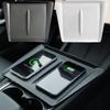 Silikon für Tesla Model Y Juniper/Launch 2026 Anti-Rutsch-Matte Kabellose Ladefläche Auto-Handy Rutschfeste Lade-Matte Schutz