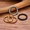10Pcs ASTM F136 Titanium Hinged Hoop Nose Rings 20G 18G 16G Septum Ring Body Piercing Zircon Helix Cartilage Rook Earring