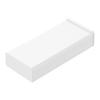 Yamazaki Jitsugyo 10662 Sealed Slim Pill Case White W11 X D4.9 X H2.2cm Tower Medicine Supplement Portable Storage Case with Gasket