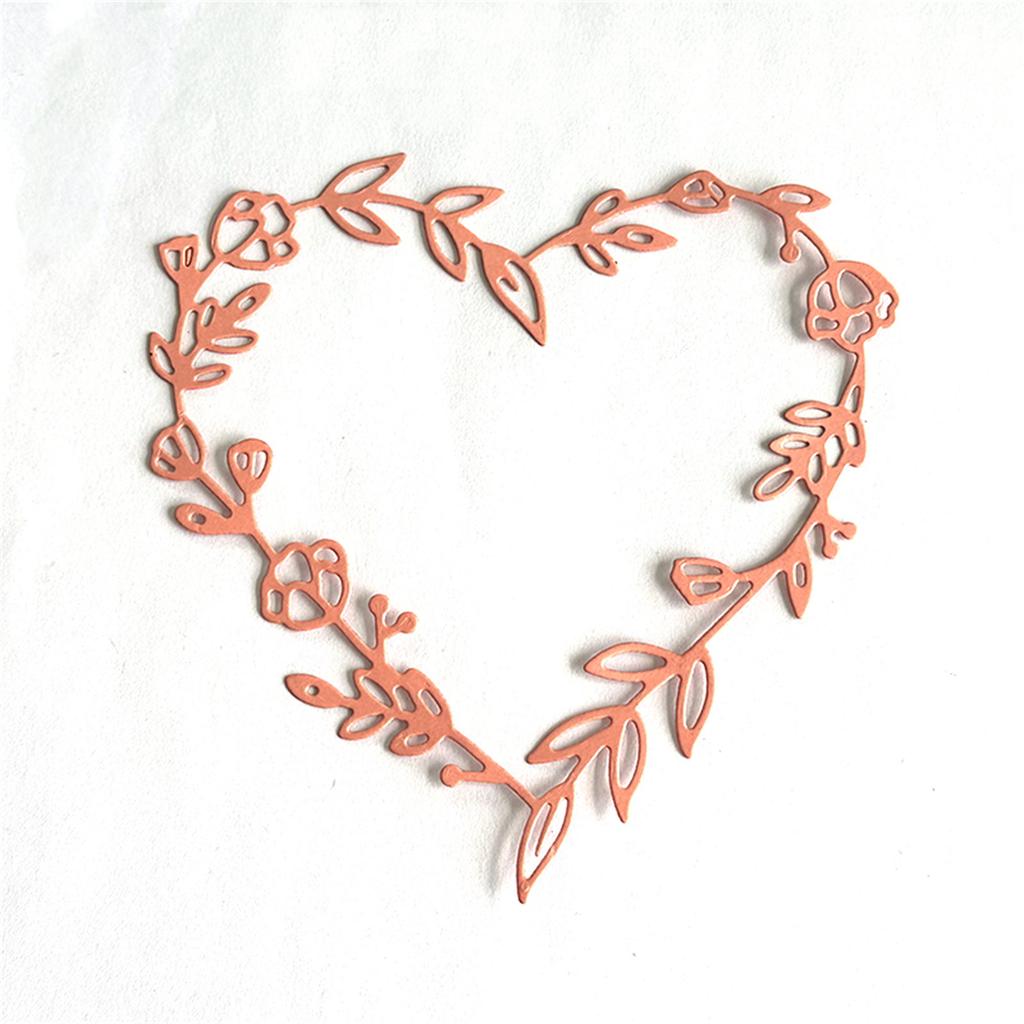 Leaf Wreath Cutting Dies for Card Making Scrapbooking Carbon Steel Die Cut Templates Decorative Embossing Paper Die