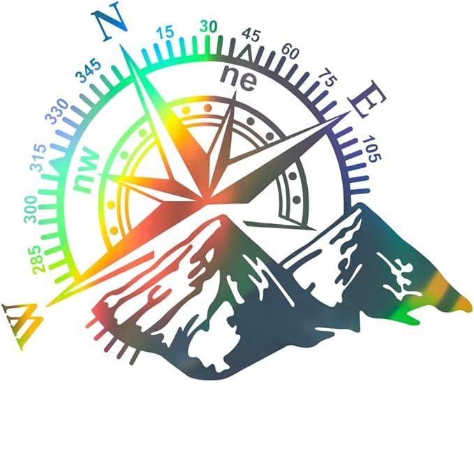 

Лазерный Компас Наклейка на Автомобиль - Самоклеящаяся Виниловая Наклейка на Капот