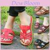 Women Adjustable Open Toe Sandals With Comfortable Wedge Heel For Casual Summer Beach Wear