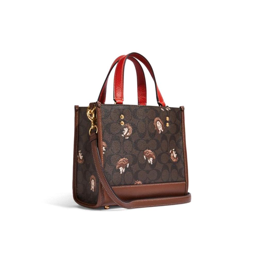 New COACH Cow Leather Tote Bag Shopping Bag Shoulder Bag Crossbody Bag Handbag Regular Women's Monogram Brown CC769-IMOSN