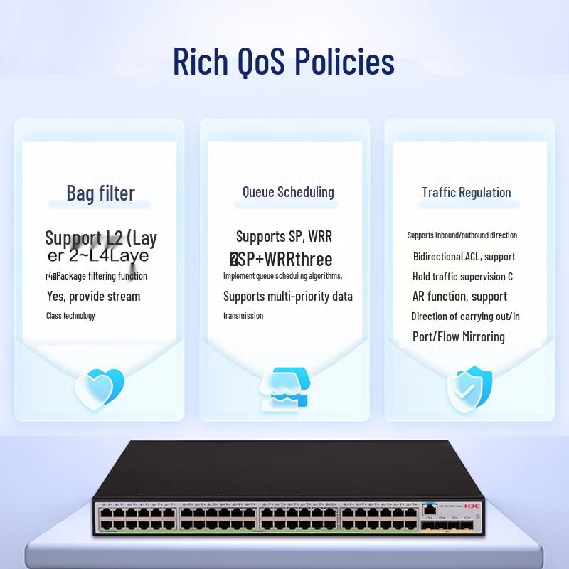 H3C S5130V2-52S-LI Layer 3 Managed Enterprise Network Switch