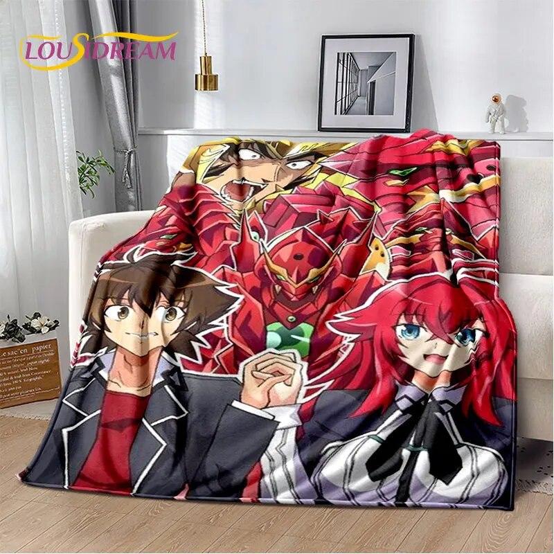 Anime High School D×D Sexy Girl Soft Plush Blanket,Flannel Blanket Throw Blanket for Living Room Bedroom Bed Sofa Picnic Cover