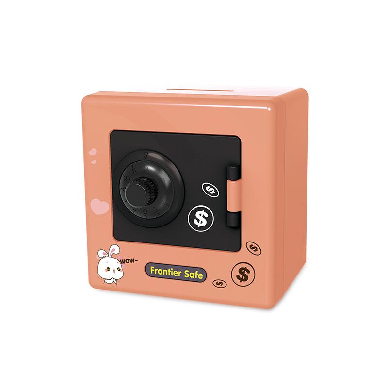Mini Safes Box Exclusive Creative Plastic Storage Piggy Bank Cartoon Password Design Unique Gift Box Money Banking